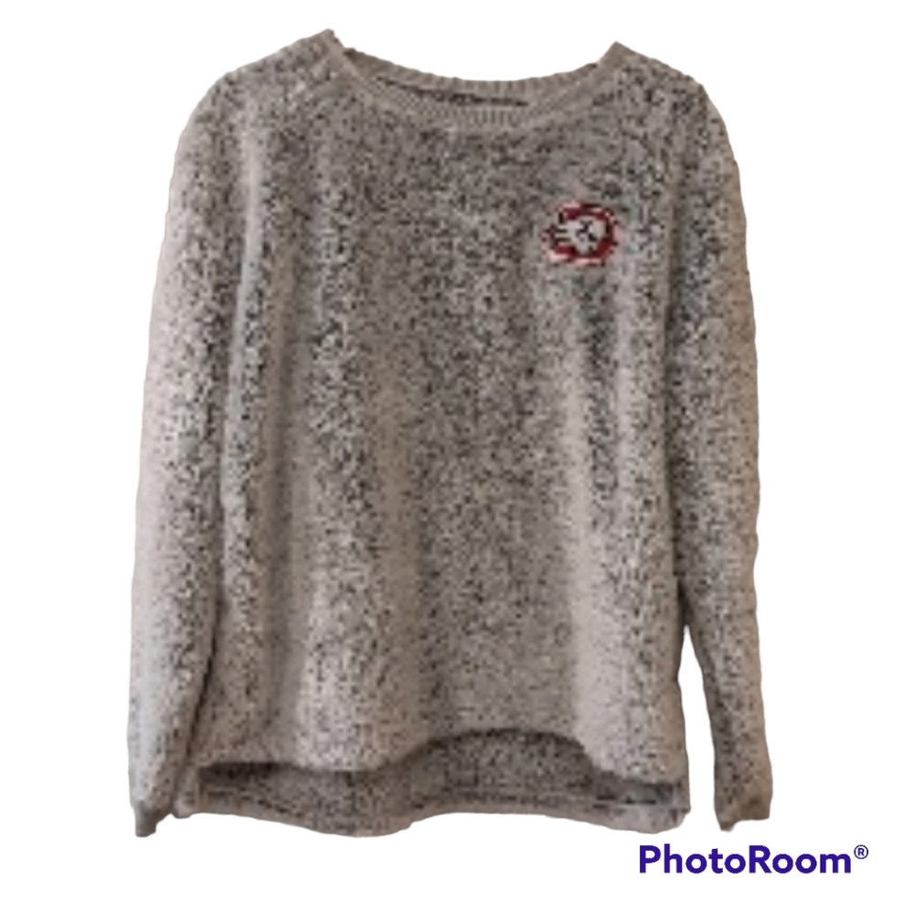 BOXERCRAFT sherpa fleece sweater crew neck Utah logo size M